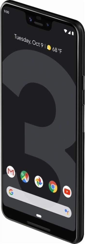 Google Pixel 3 XL 64GB Unlocked GSM & CDMA 4G LTE Android Phone w/ 12.2MP Rear & Dual 8MP Front Camera - Just Black (Renewed) - Image 3